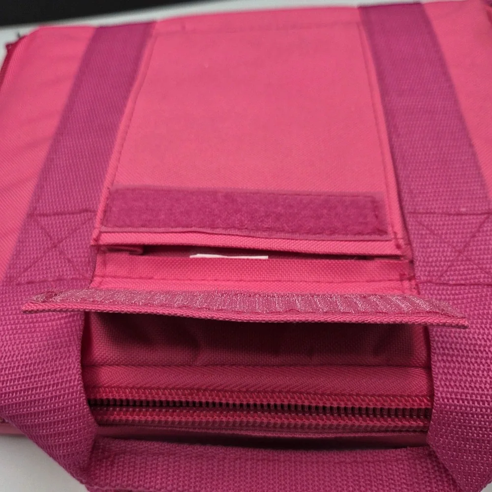 Bulldog Cases Padded Carrying Case Pink Nylon Foam Lined Travel Bag G7